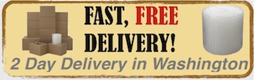 Free two day shipping of moving supplies and Seattle moving boxes.