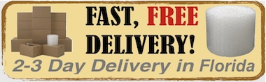 Free same day shipping and 3 day delivery of Naples moving boxes and moving supplies.