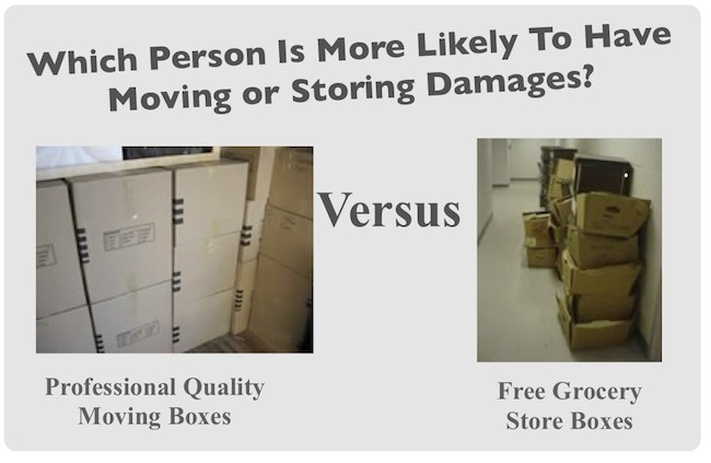 Prevent moving damages with high quality moving boxes and moving supplies