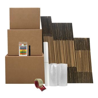 UBMOVE Bigger Boxes Smart Moving Kit #5 Contains 50 Boxes and Supplies.
