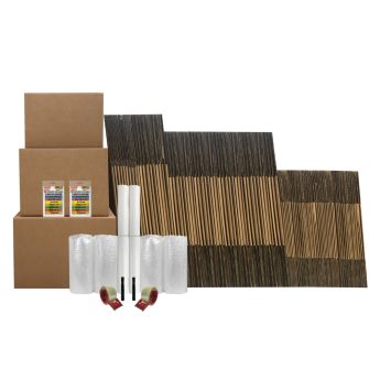 UBMOVE Bigger Boxes Smart Moving Kit #9 packing supplies and 100 packing boxes.