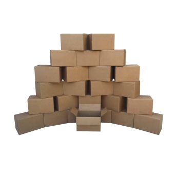 25 Small Boxes for Books 