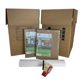 Kitchen moving boxes mobile kit that carries all your kitchen items without breaking.
