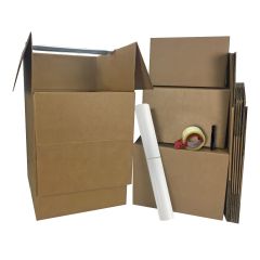 Moving uBox Kit- Different Sizes of boxes  and Supplies.