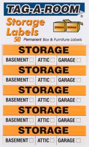 Storage Labels