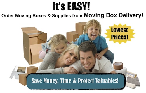 Order Queens moving boxes without any hassles! 